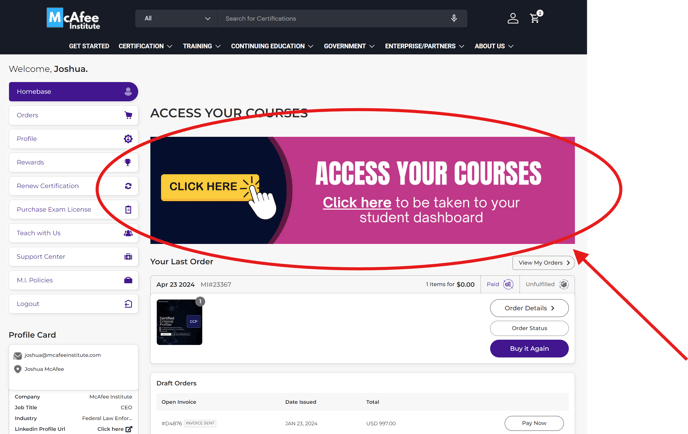 Course Access